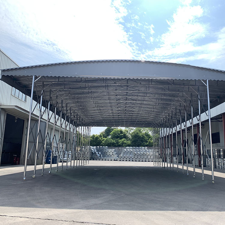 桦川县电动/移动推拉棚