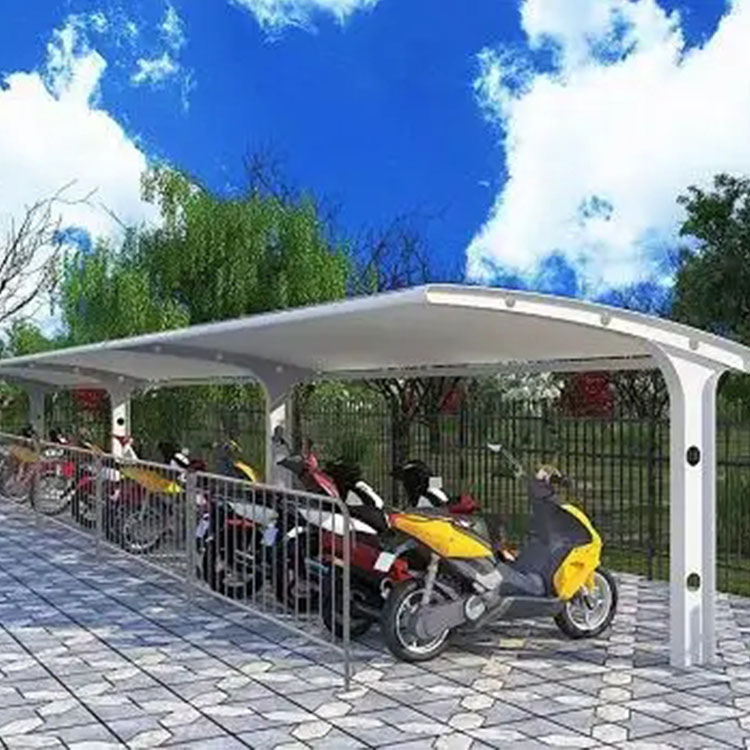 桦川县膜结构电动车棚